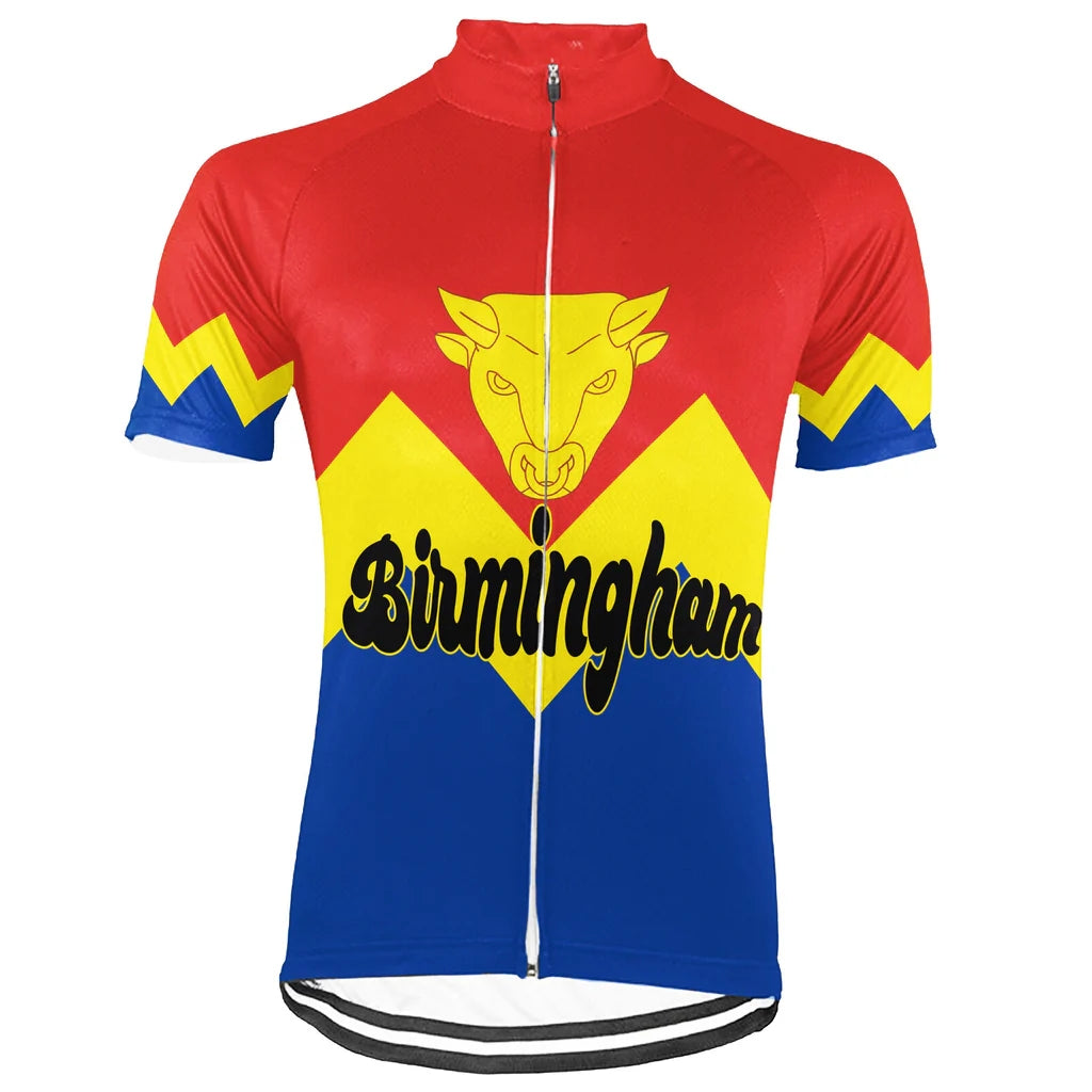 Customized Birmingham Men's Cycling Jersey Short Sleeve