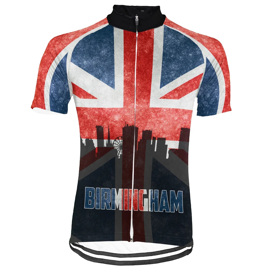 Customized Birmingham Men's Cycling Jersey Short Sleeve