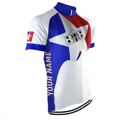 Customized San Antonio Men's Cycling Jersey Short Sleeve