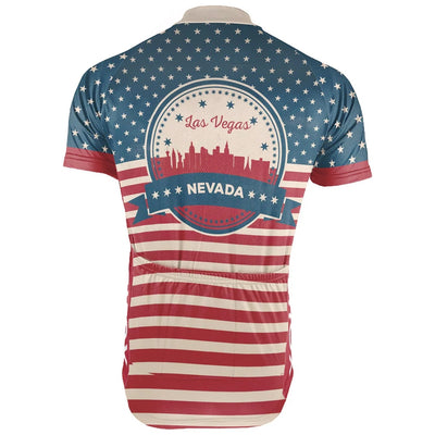 Customized Las Vegas Men's Cycling Jersey Short Sleeve
