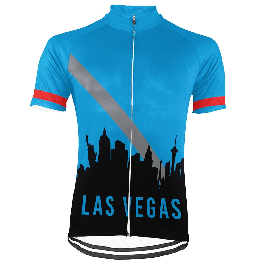 Customized Las Vegas Men's Cycling Jersey Short Sleeve