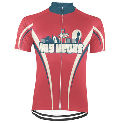 Customized Las Vegas Men's Cycling Jersey Short Sleeve