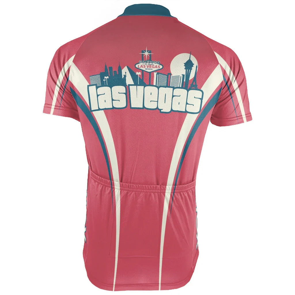 Customized Las Vegas Men's Cycling Jersey Short Sleeve