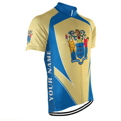 Customized New Jersey Men's Short Sleeve Cycling Jersey