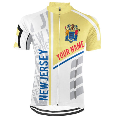 Customized New Jersey Men's Short Sleeve Cycling Jersey