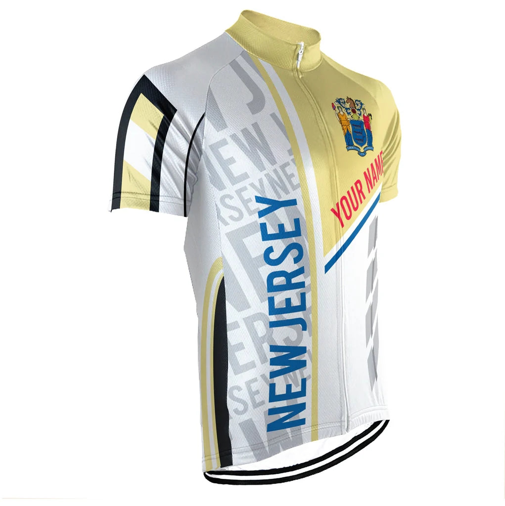 Customized New Jersey Men's Short Sleeve Cycling Jersey