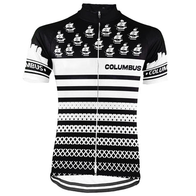 Customized Columbus Men's Cycling Jersey Short Sleeve