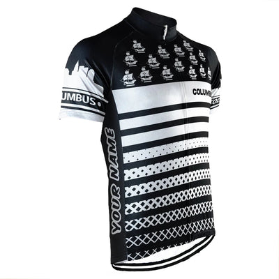 Customized Columbus Men's Cycling Jersey Short Sleeve