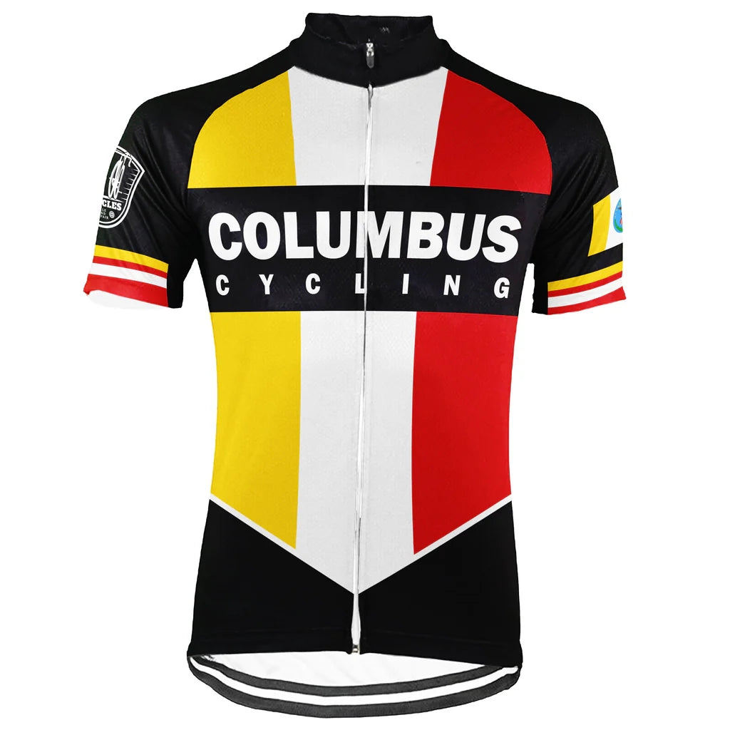 Customized Columbus Men's Cycling Jersey Short Sleeve