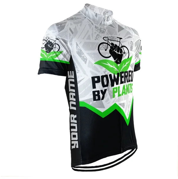 Customized Vegan Men's Cycling Jersey Short Sleeve