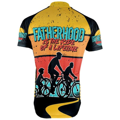 Customized Father Gift Men's Cycling Jersey Short Sleeve