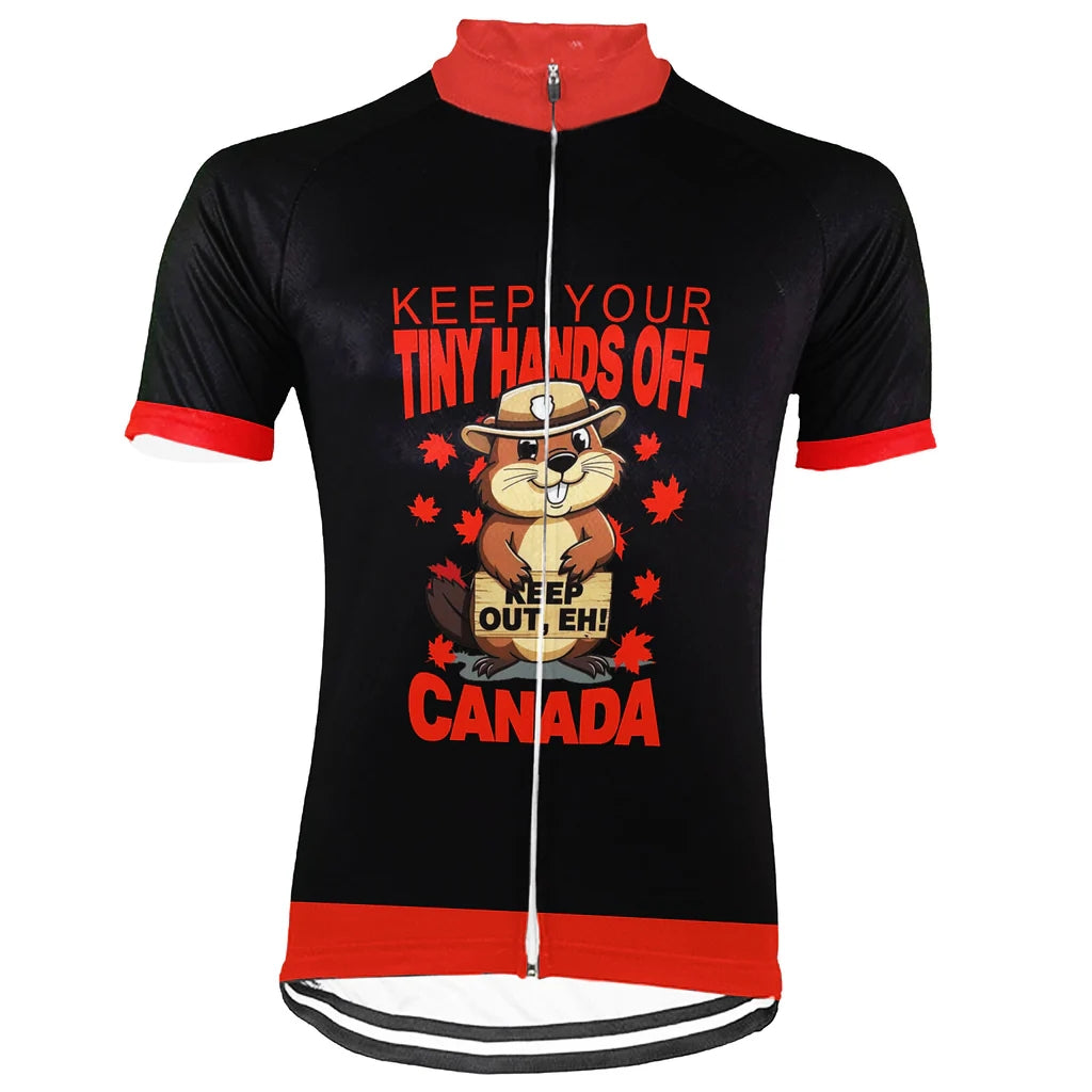 Customized Canada Men's Cycling Jersey Short Sleeve