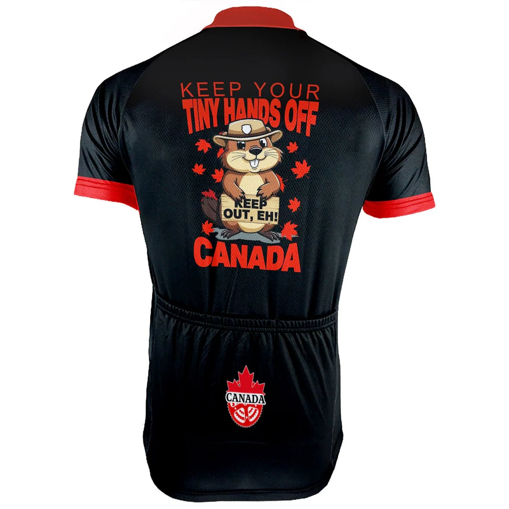 Customized Canada Men's Cycling Jersey Short Sleeve