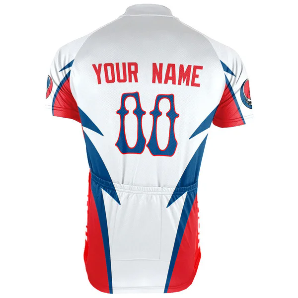 Customized Grateful Dead Skull Men's Cycling Jersey Short Sleeve