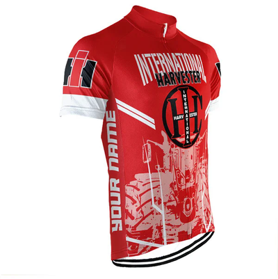 Customized International Harvester Men's Cycling Jersey Short Sleeve