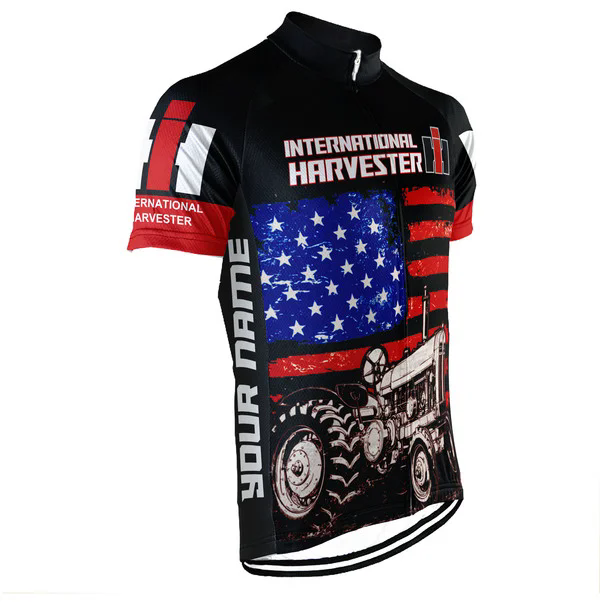 Customized International Harvester Men's Cycling Jersey Short Sleeve