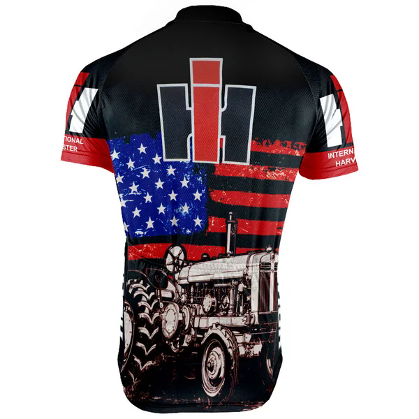 Customized International Harvester Men's Cycling Jersey Short Sleeve