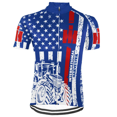 Customized International Harvester Men's Cycling Jersey Short Sleeve