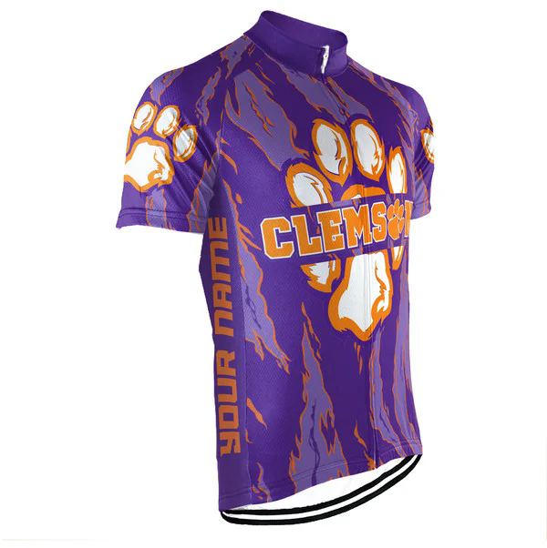 Customized Tigers Men's Cycling Jersey Short Sleeve