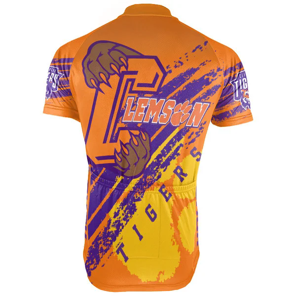 Customized Tigers Men's Cycling Jersey Short Sleeve