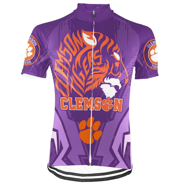Customized Tigers Men's Cycling Jersey Short Sleeve