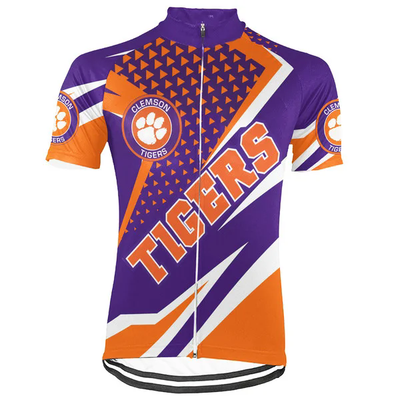 Customized Tigers Men's Cycling Jersey Short Sleeve