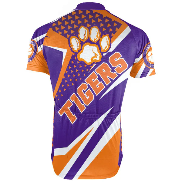 Customized Tigers Men's Cycling Jersey Short Sleeve