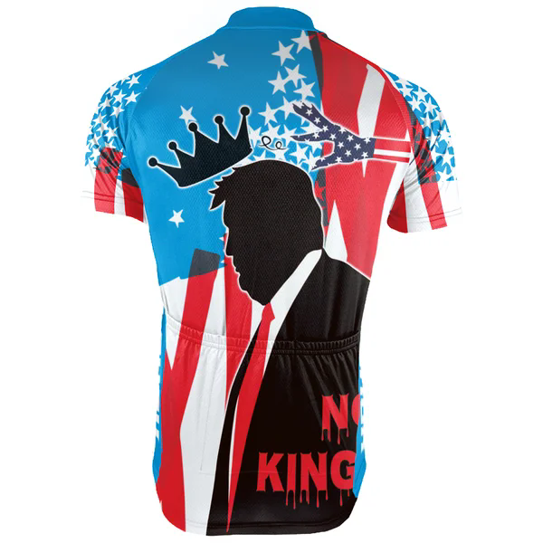 Customized No Kings Men's Cycling Jersey Short Sleeve