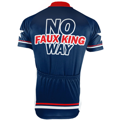 Customized No Kings Men's Cycling Jersey Short Sleeve