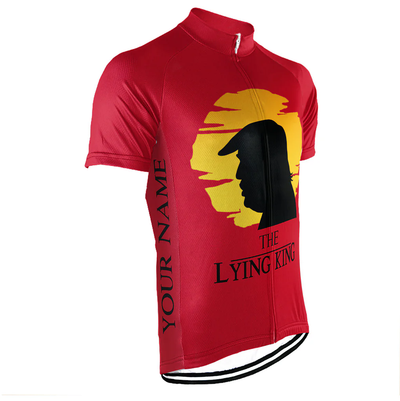 Customized No Kings Men's Cycling Jersey Short Sleeve