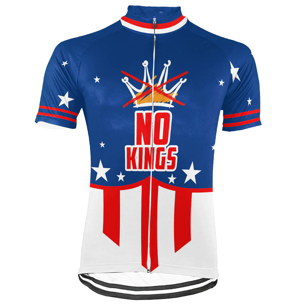 Customized No Kings Men's Cycling Jersey Short Sleeve