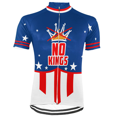 Customized No Kings Men's Cycling Jersey Short Sleeve