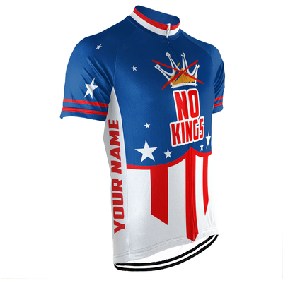 Customized No Kings Men's Cycling Jersey Short Sleeve