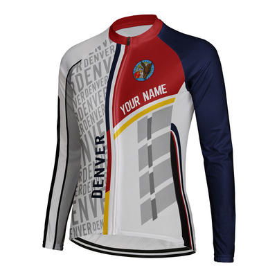 Customized Denver Women's Cycling Jersey Long Sleeve