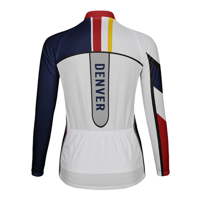 Customized Denver Women's Cycling Jersey Long Sleeve