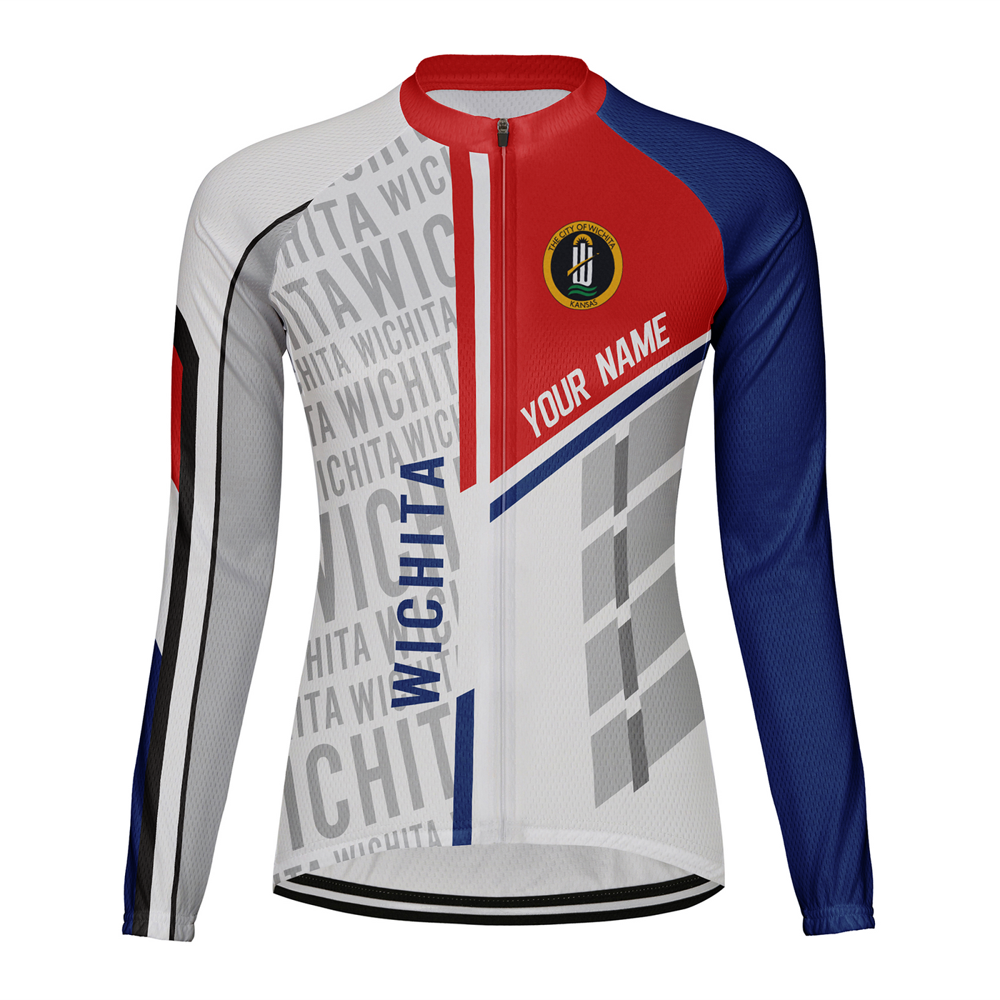 Customized Wichita Women's Cycling Jersey Long Sleeve