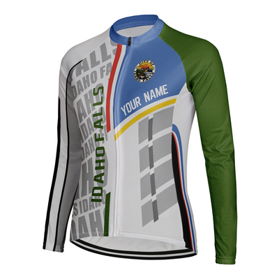 Customized Idaho Falls Women's Cycling Jersey Long Sleeve