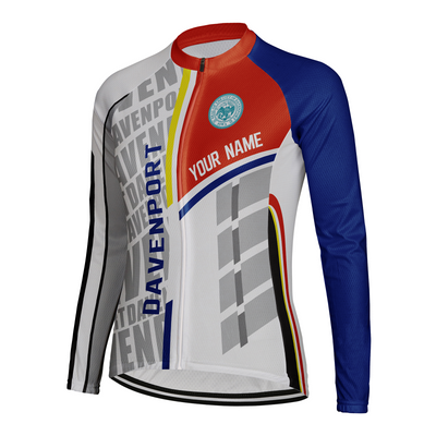Customized Davenport Women's Cycling Jersey Long Sleeve