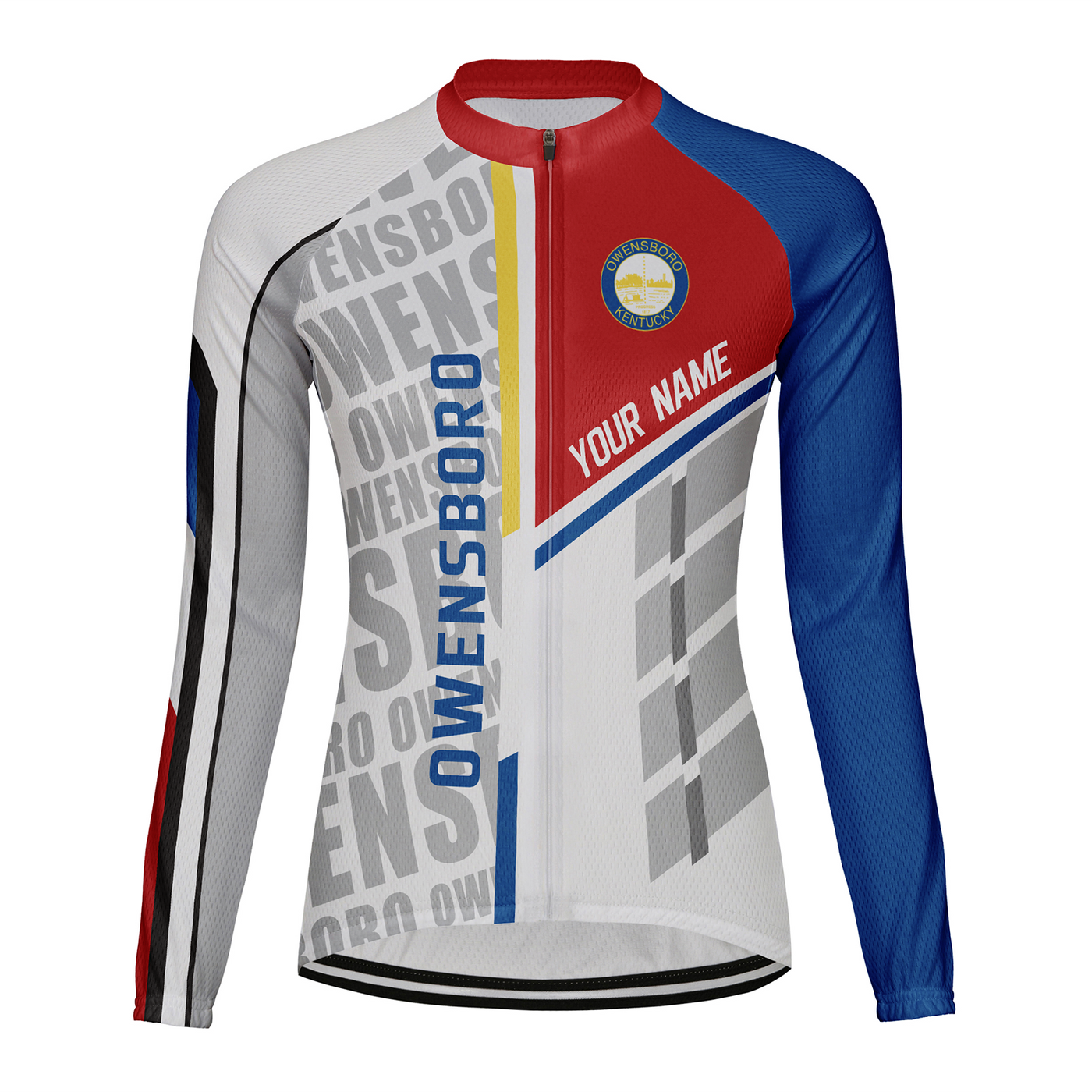 Customized Owensboro Women's Cycling Jersey Long Sleeve