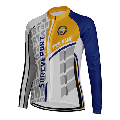 Customized Shreveport Women's Cycling Jersey Long Sleeve