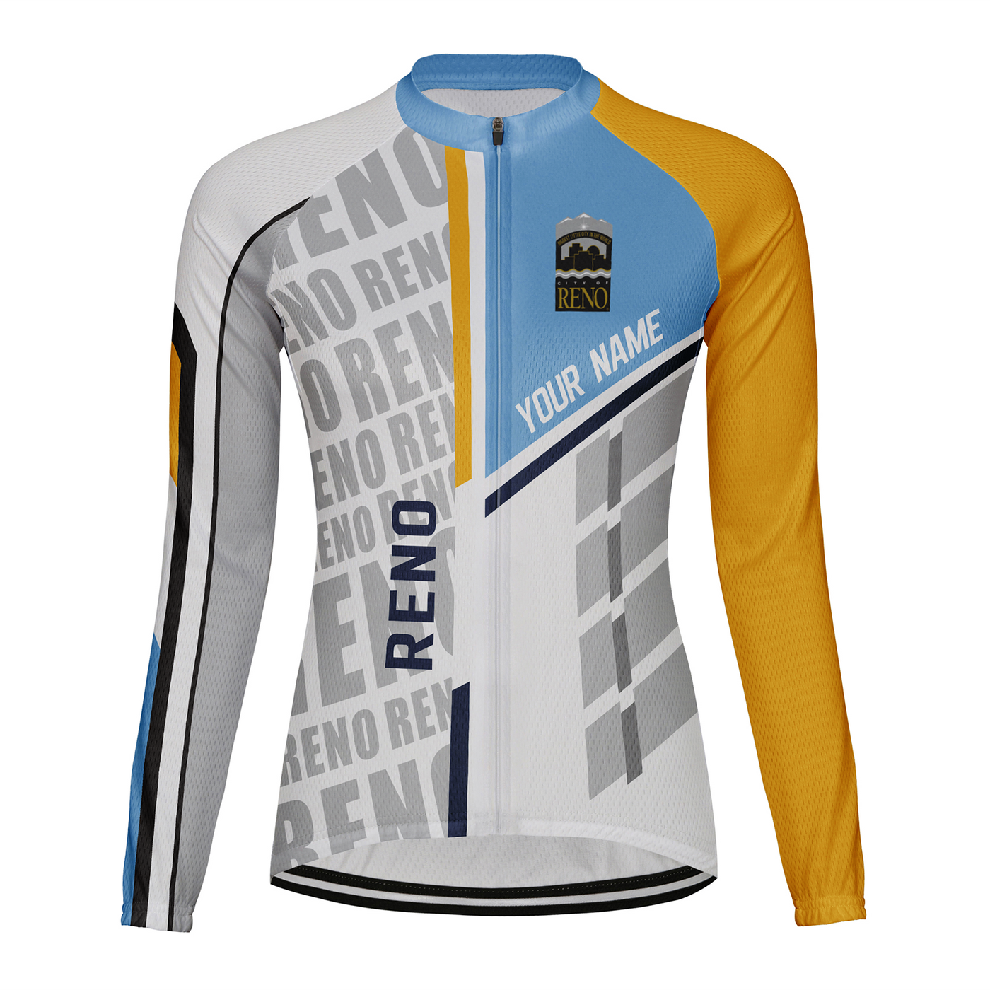 Customized Reno Women's Cycling Jersey Long Sleeve