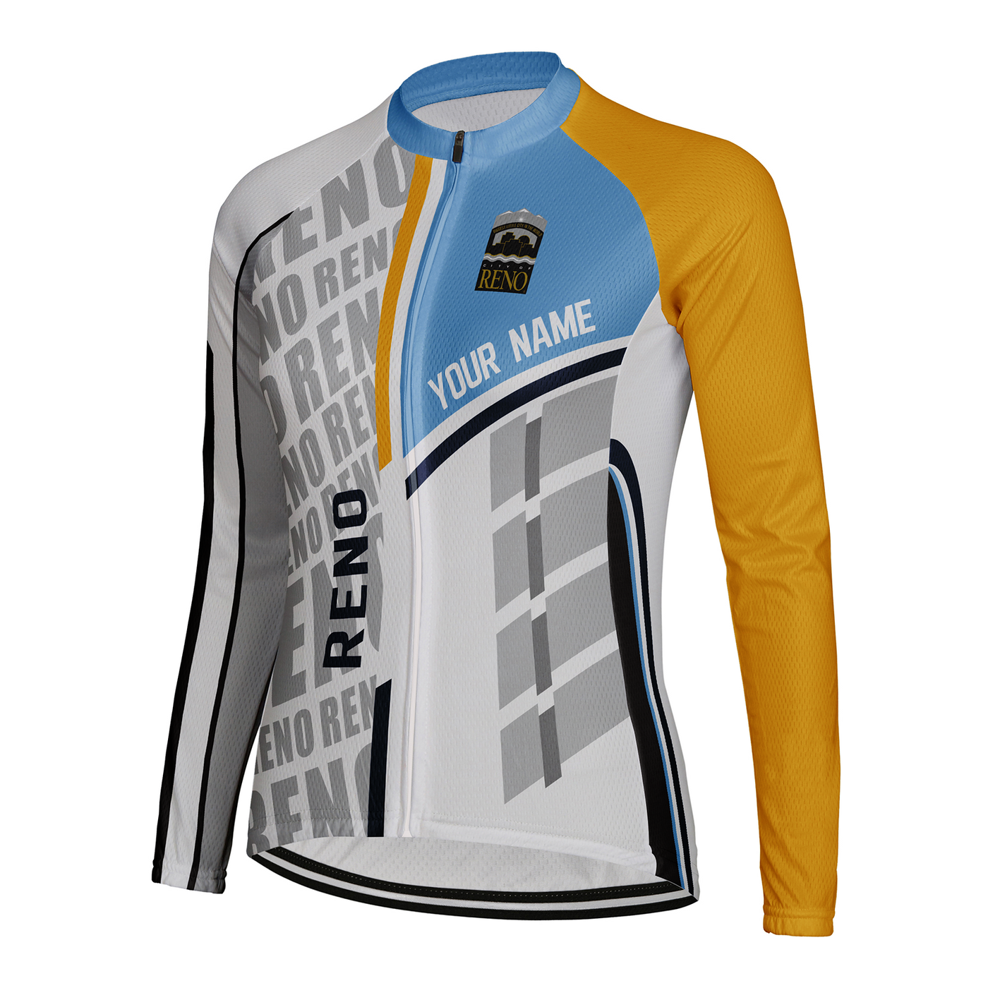 Customized Reno Women's Cycling Jersey Long Sleeve