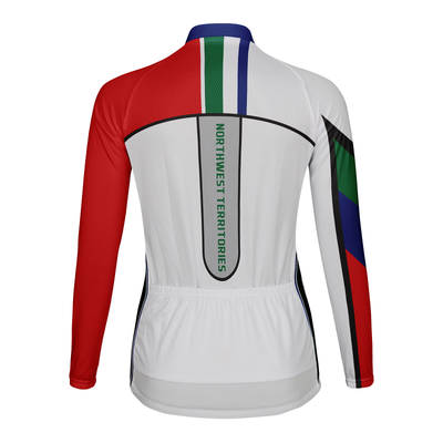 Customized Northwest Territories Women's Cycling Jersey Long Sleeve