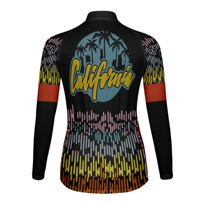 Customized California Women's Cycling Jersey Long Sleeve