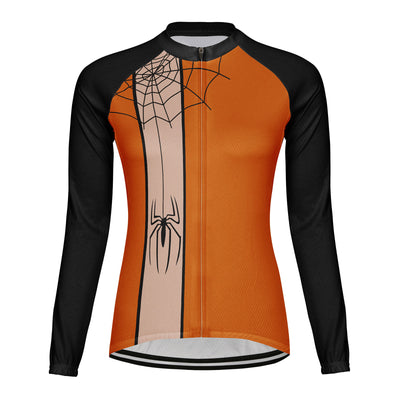 Customized Halloween Women's Cycling Jersey Long Sleeve