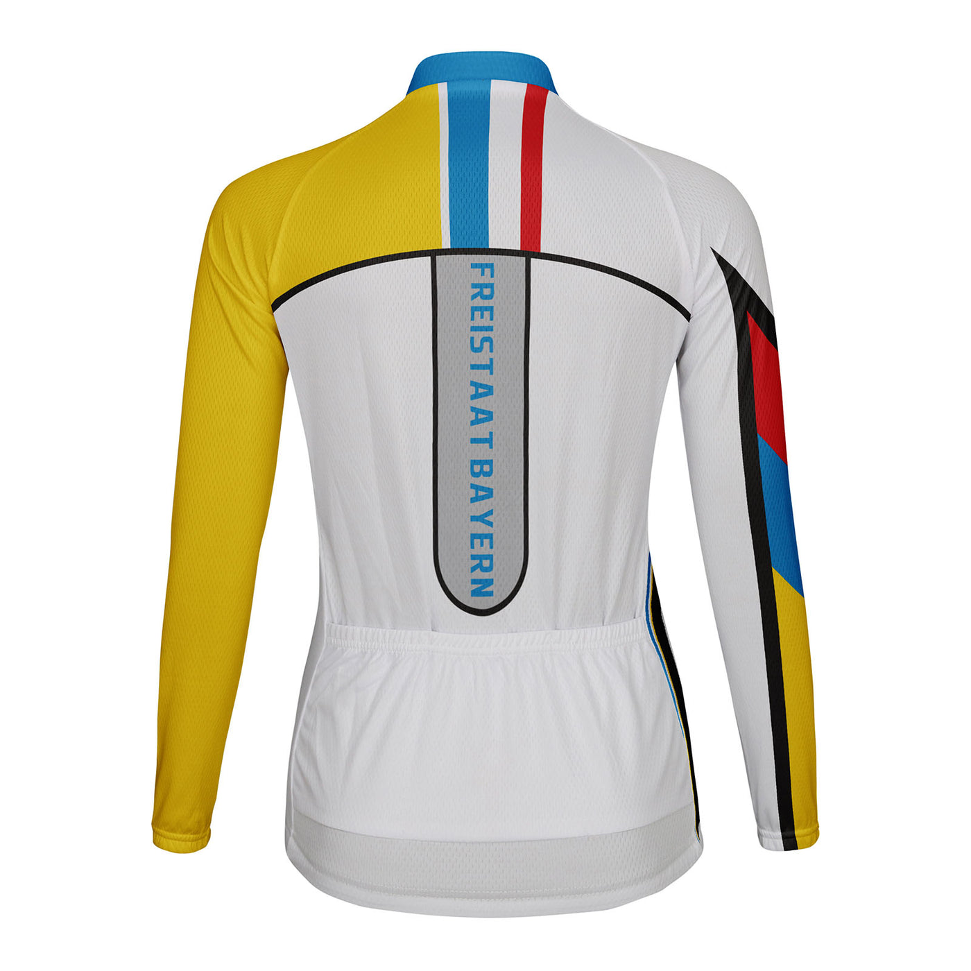 Personalized Freistaat Bayern Women's Winter Thermal Fleece Cycling Jersey Long Sleeve
