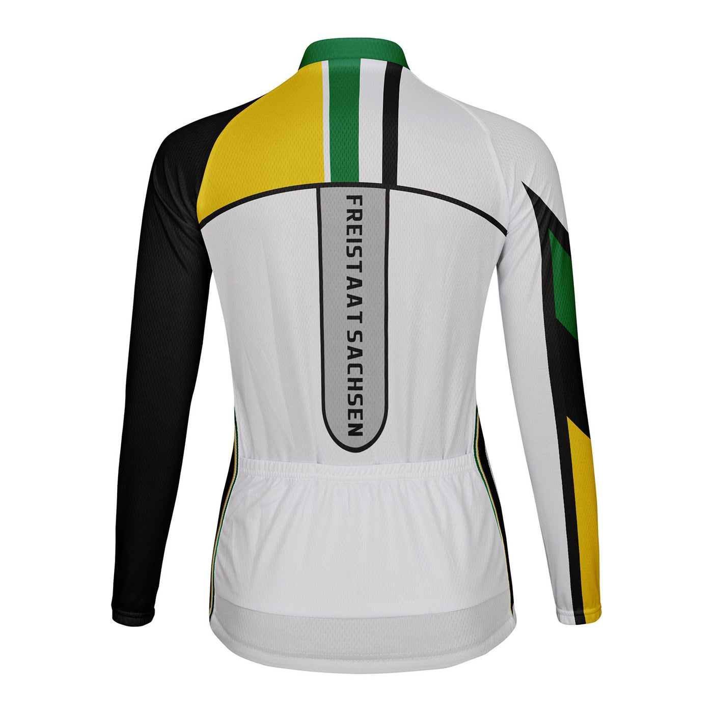 Personalized Freistaat Sachsen Women's Winter Thermal Fleece Cycling Jersey Long Sleeve