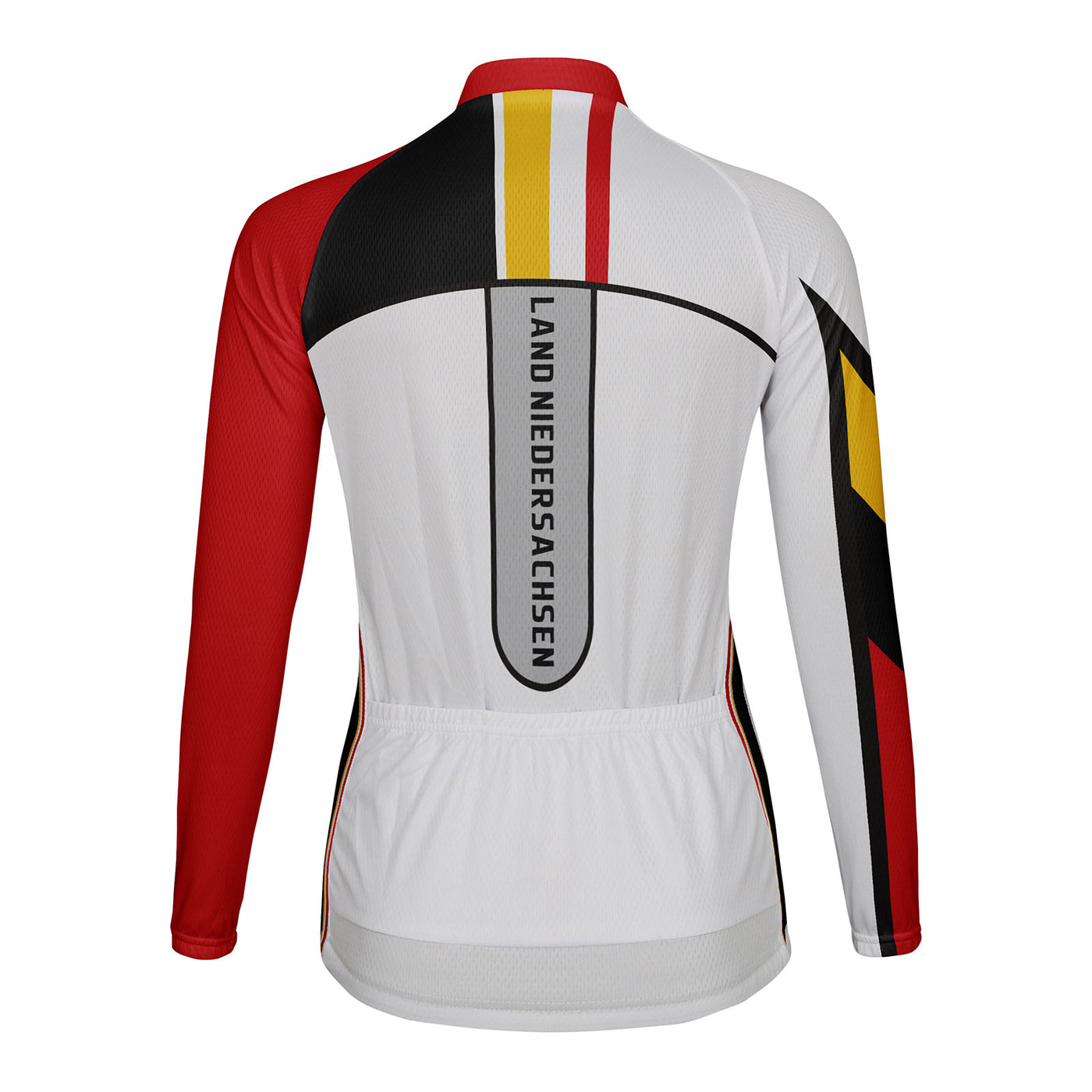 Personalized Land Niedersachsen Women's Winter Thermal Fleece Cycling Jersey Long Sleeve