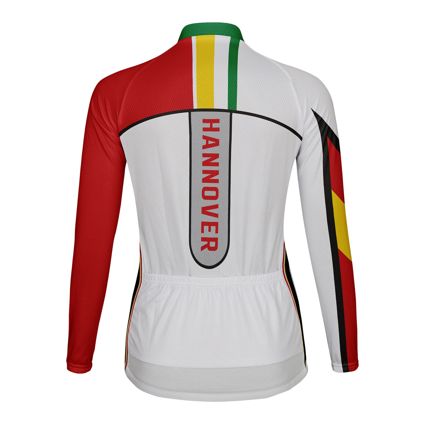 Personalized Hannover Women's Winter Thermal Fleece Cycling Jersey Long Sleeve
