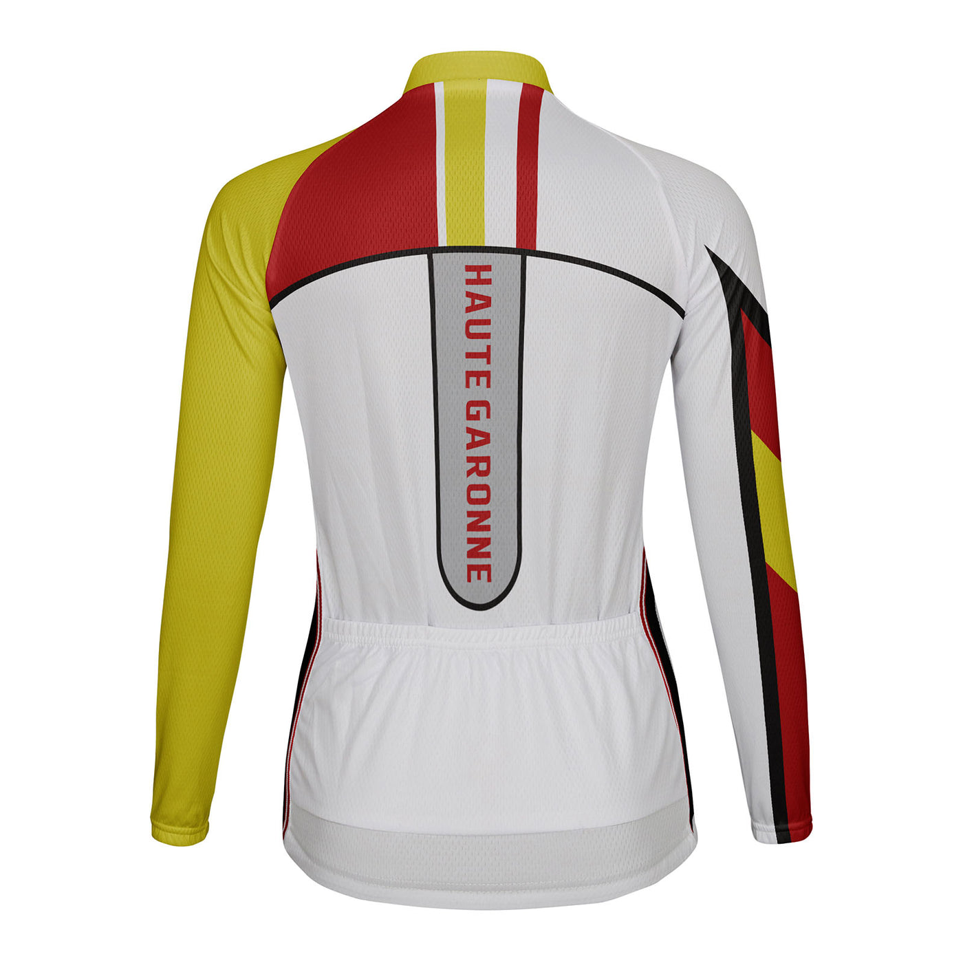 Personalized Haute Garonne Women's Winter Thermal Fleece Cycling Jersey Long Sleeve